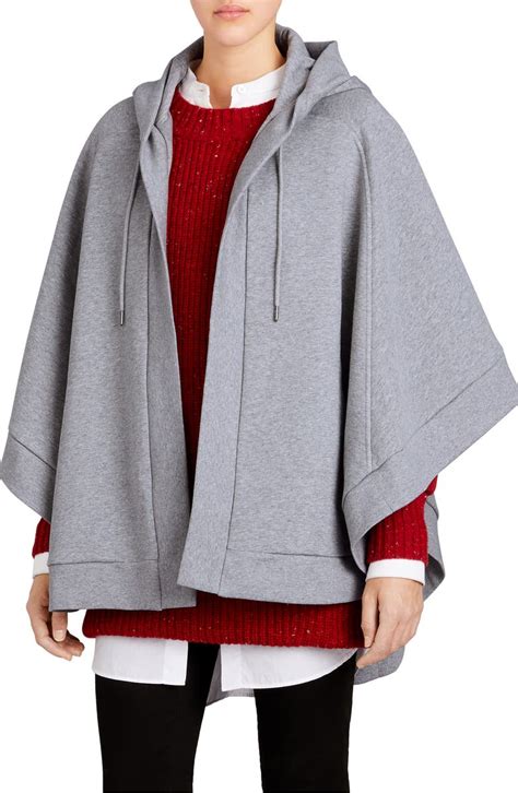 burberry poncho nordstrom.